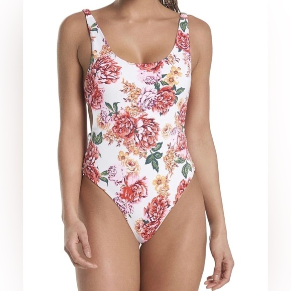 Maaji Carnation Sunshy Classic One Piece Swimsuit Size S - Picture 7 of 10